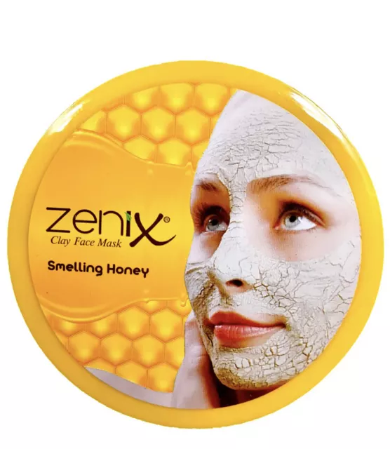 Zenix Clay Face Mask with Argan Oil Beauty Treatment | UK SELLER 3