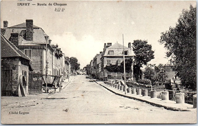 58 IMPHY - la route de chazeau