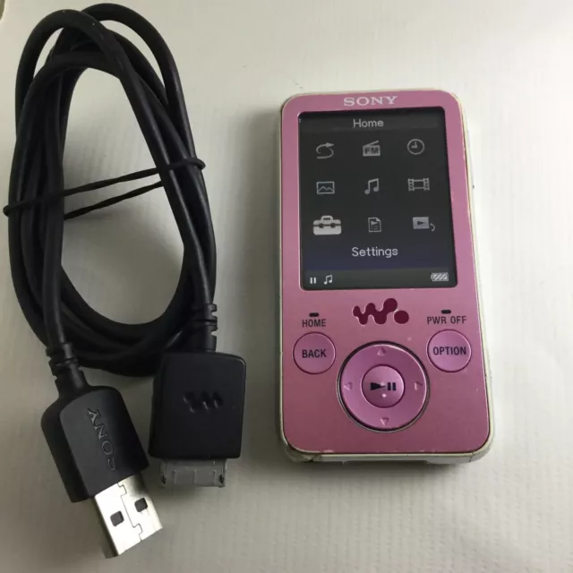 Sony Walkman NWZ-E436F ROSE (4 Go) Lecteur multimédia numérique FM MP3