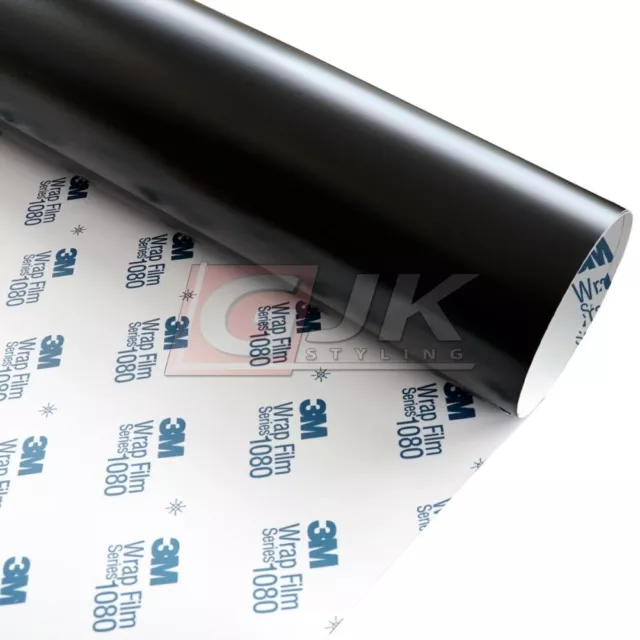 3M 2080 Profond Noir Mat Film vynile thermoformable M22 152x40cm