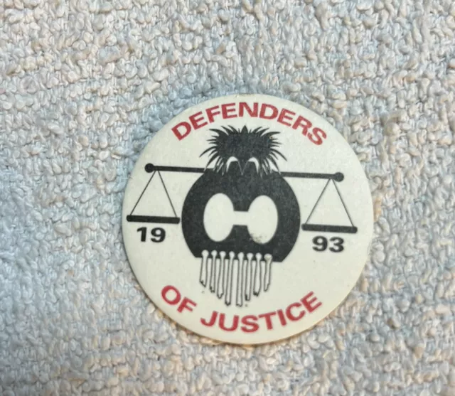 Defenders Of Justice Pog Ikaika Helmet 1993 Scales Of Justice Hawaii War Helmet