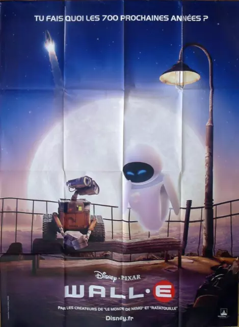 Wall E - Robot / Disney - Original Large French Movie Poster