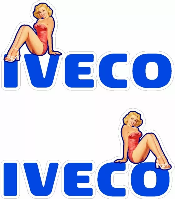 Sticker Iveco logo for truck