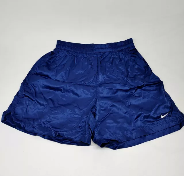 Super Rare Vintage 90s Nike America Satin Nylon Soccer Shorts