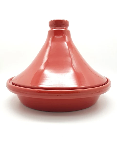 Tajine céramique terre cuite Regas Breda spain Diam 32 cm