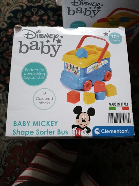 Clementoni Disney Mickey and Friends Shape Sorter Bus Speh