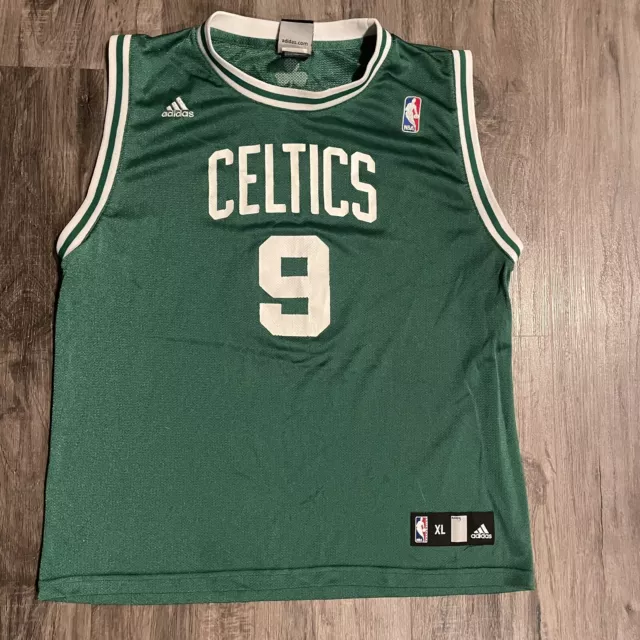 Adidas Jeff Green Boston Celtics NBA Green Official Road Replica Basketball Jersey for Toddler