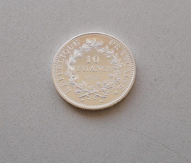 10 Francs Hercule Argent 1973 SPL - FDC 3