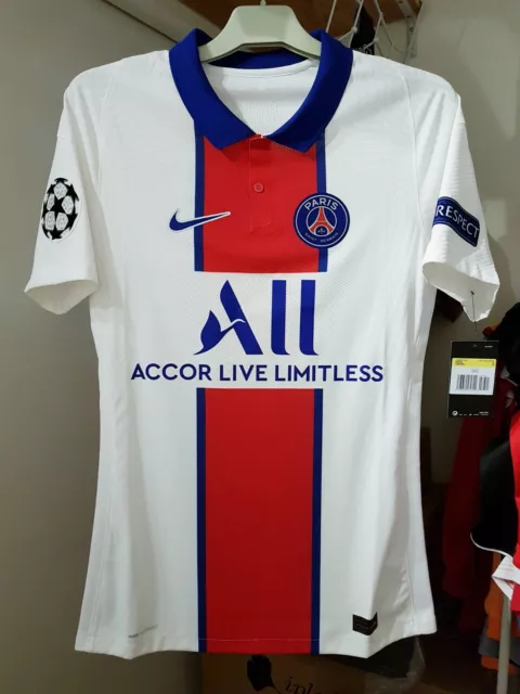 Maillot Away Psg Paris Saint-Germain Stock Pro Europe 2020-2021 (Mc-S)