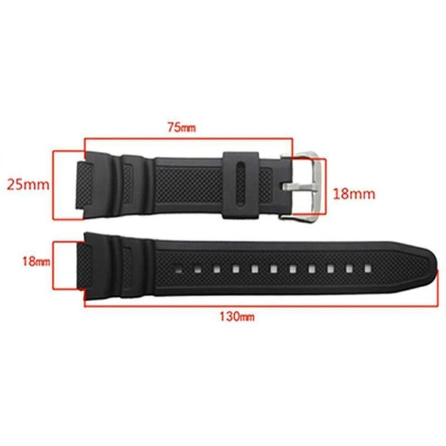 Soft Silicone Bands Compatible with Multiple Digital Watches