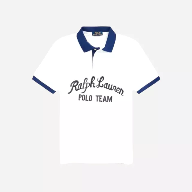 Ralph Lauren Polo Team Boys Polo Shirt, Cotton  Embroidered Logo, 8 Yrs BNWT