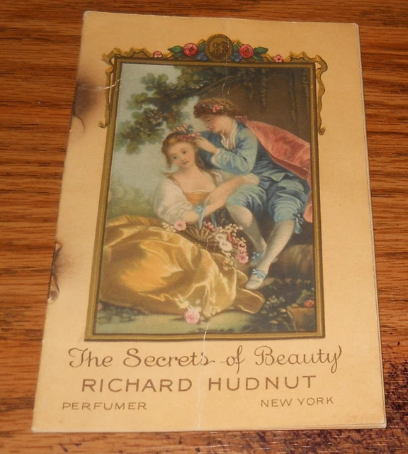 1910 THE SECRET OF BEAUTY RICHARD HUDNUT PERFUMER NEW YORK BOOKLET~Advertising