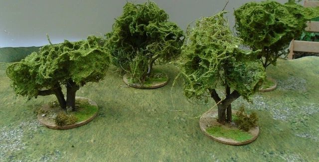 TREES 28MM WARGAMES made to order NAPOLEONIC BOLT ACTION £15.00 ...