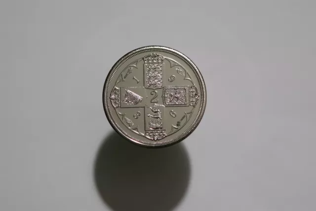 🧭 🇬🇧 Uk Gb Fantasy Pattern Florin 1936 Edward Viii B54 #K7718