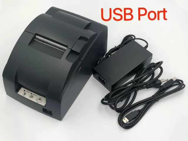 Epson TM-U220B Receipt Printer Impact USB Ports  M188B  (USB Interface)