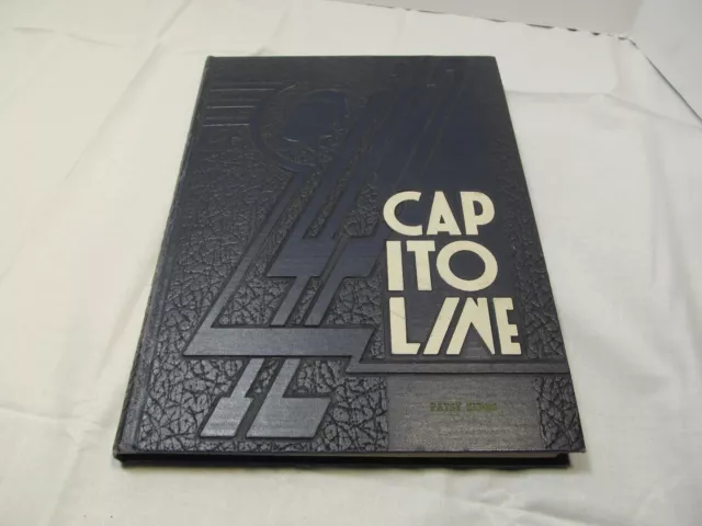 1942 Yearbook Springfield High School Annual Springfield IL Capitoline