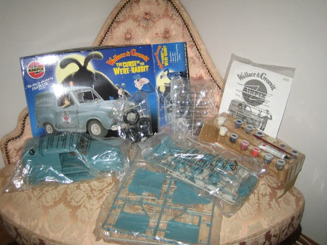 WALLACE & GROMIT Airfix Curse of the Were Rabbit, Anti-Pesto Van Sealed ...
