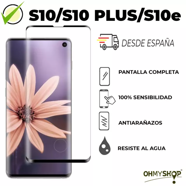 Protector Pantalla Samsung Galaxy S10 / S10 Plus / S10e Pantalla Completa Curvo