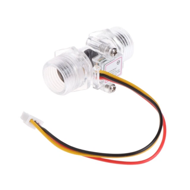 Flow Meter Flowmeter Counter 1-30L/min G1/2" Water Flow