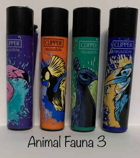 4 X Monsters RARE Clippers Lighters Funny Cool Clipper Lighter Colourful  Refillable Unique -  Israel
