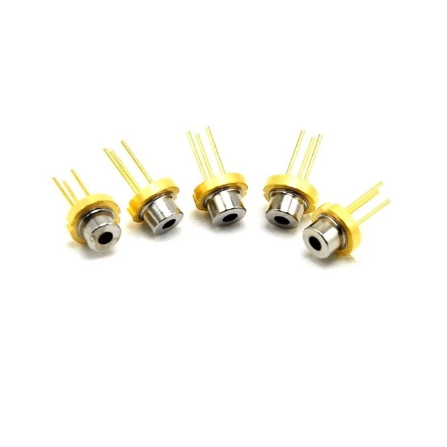 5pcs 650nm 10mw 5.6mm TO-18 Red Laser Diode N-Type Lazer HLD6500010N5T