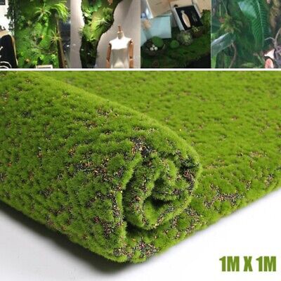 100x100cm Artificial Fake Moss Lawn Landscape Decor Simulation Grass Miniature