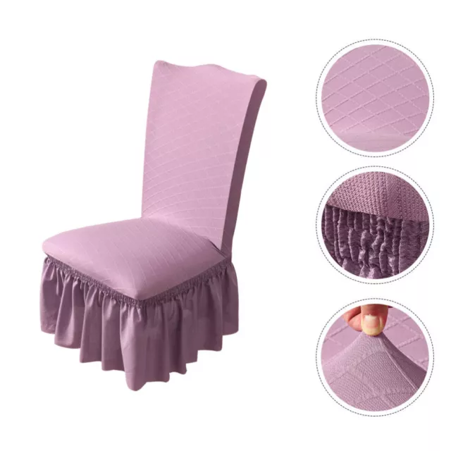 One Piece Dining Chair Cushion Cover Wedding Table Decor Comfortable