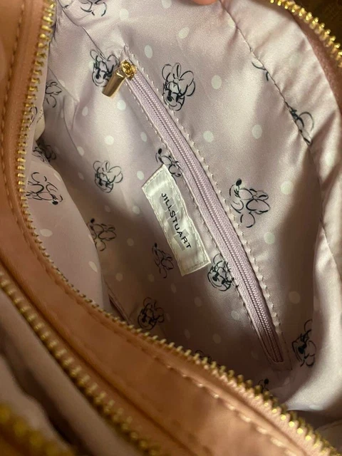 Jill Stuart x Disney Shoulder Bag Minnie Mouse Ribbon Pink Near Mint 5