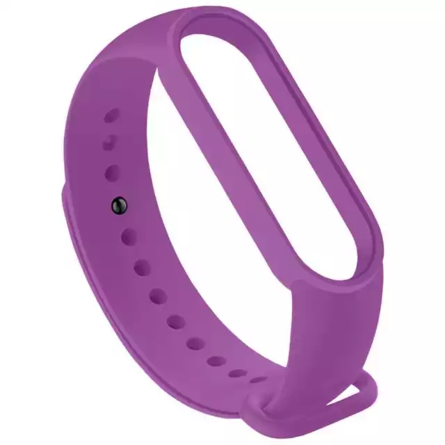 Cinturino Sostitutivo in Silicone Compatibile con Xiaomi Mi Smart Band 5 6 Viola