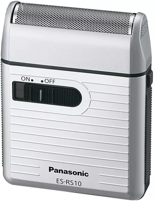 Panasonic Men's Shaver Silver 1 blade (Battery type) ES-RS10-S