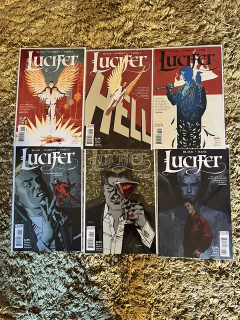 Lucifer #1-6 NM- 2016 *HOLLY BLACK VERTIGO SERIES*