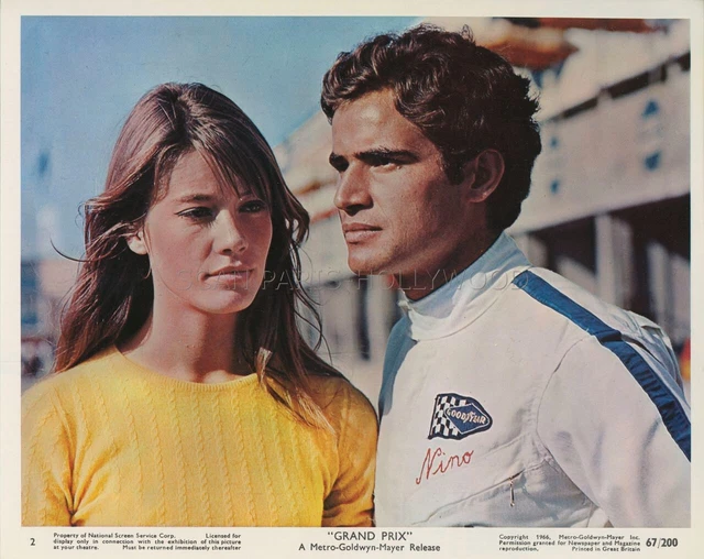 Photo De Presse Françoise Hardy & Antonio Sabato (Grand Prix) - 1966 - Cinéma TV