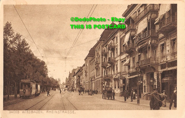 R451046 Wiesbaden. Rheinstrasse. Karl Rud. Bremer und Co