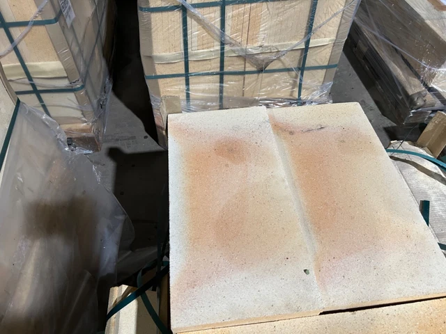 Mattone Refrattario 22x11x3 Cm - Per Forni, Camini E Stufe, Resistente Ad Alte Temperature