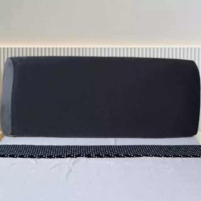 Premium Velvet Fabric Headboard Cover Bedroom With Elegance Black Decorative