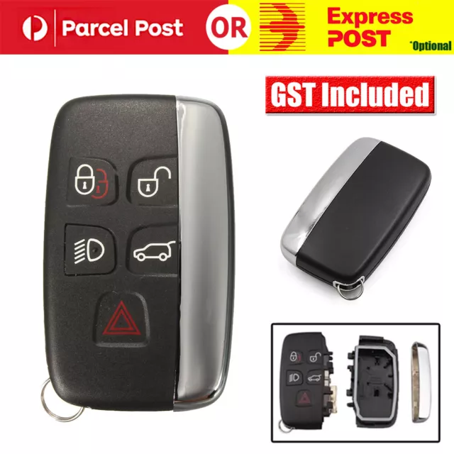 Smart Remote Key Shell Case Fob 5 Button for Land Rover Range Rover Sport LR4