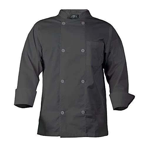 Chef Code Chef Coat with 8 Pearl Buttons Double Breasted Front CC118 X-Large ...