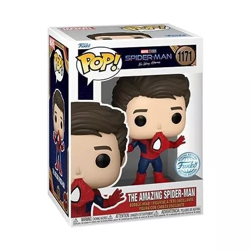 Funko Pop! Marvel: Spider-Man No Way Home The Amazing Spider-Man Unmasked #1171