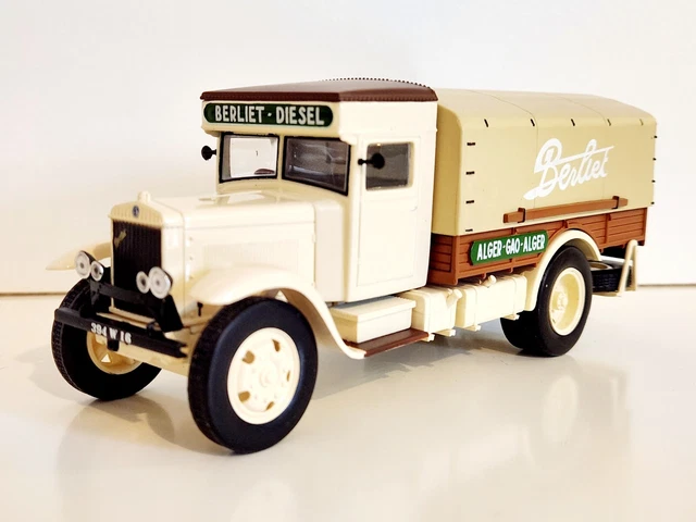 COLLECTION BERLIET N°87 le Berliet L 64 4x4 Bâché Sécurité civile avec