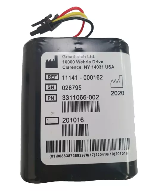 Lion Rechargeable Battery For PHYSIO-CONTROL 11141-000162 (31CR19/66) 11.1V 3