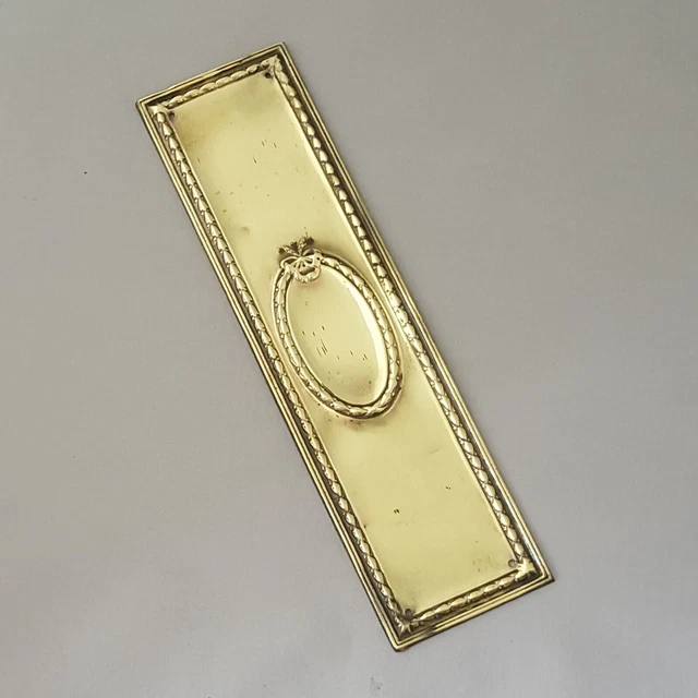 1920s Brass Finger Plate
