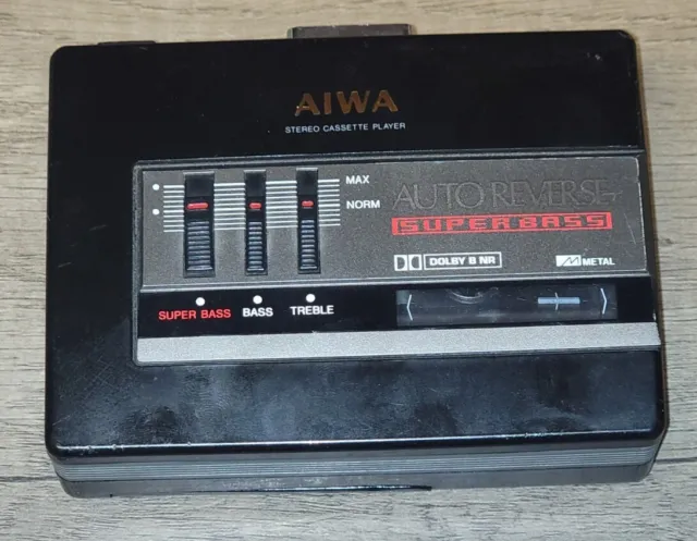 Aiwa HS-G370 Stereo Tape Cassette Player Walkman Tested