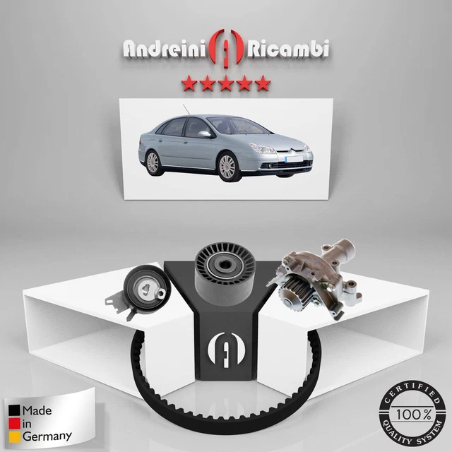 Kit De Courroie De Distribution Et Pompe à Eau Bosch - Pièce Auto De Remplacement - Pour Diverses Marques Et Modèles - 4