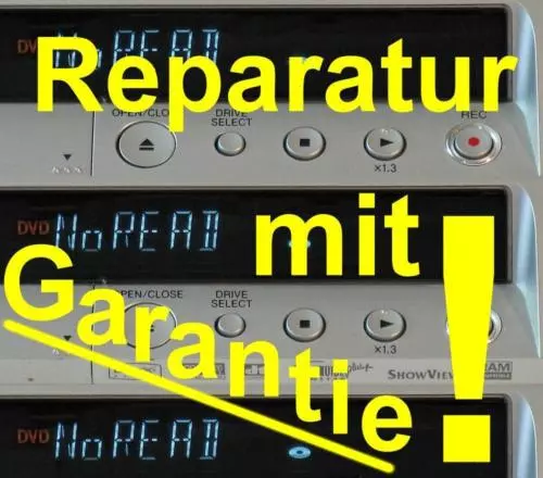 REPARATUR PANASONIC DMR-EX80S DMR-EX81S DMR-EX85 NO DISC neue Lasereinheit