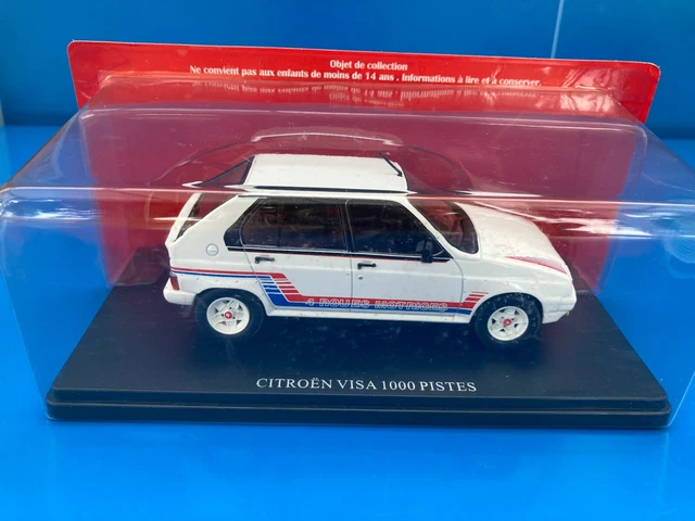 1/24 1/24eme Collection Citroën N°19 VISA 1000 PISTE voiture miniature Hachette