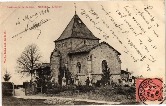 CPA Environs de Bar-le-Duc - Mussey - L'Eglise (178590)