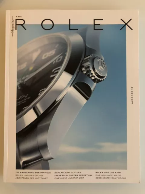 The ROLEX Magazine Magazin Broschüre Ausgabe 10 Zeitschrift Heft Buch  / Deutsch