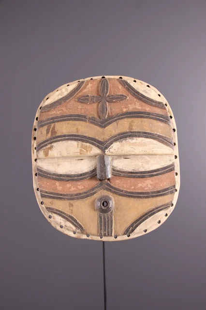 Masque Tribal Africain Bété – Ancien, Bois Sculpté, Art Premier De Côte D'Ivoire (1970-1989)