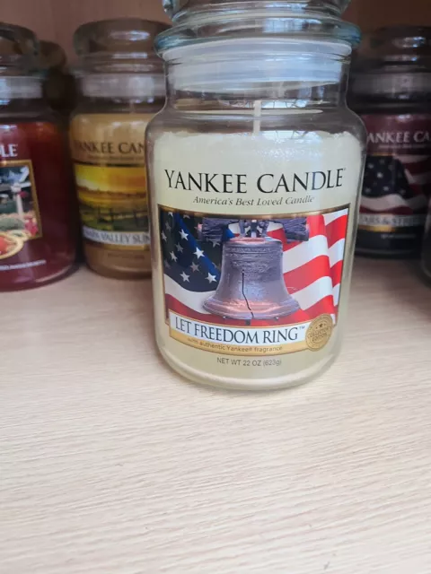 Yankee candle let freedom ring hotsell