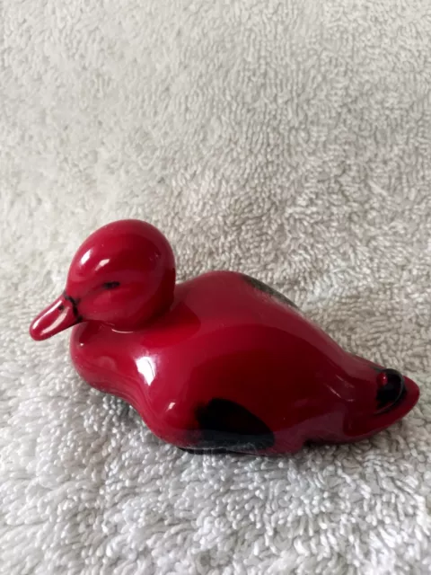 Royal Doulton - Flambé Duck Resting HN148B - Small - Made in England!